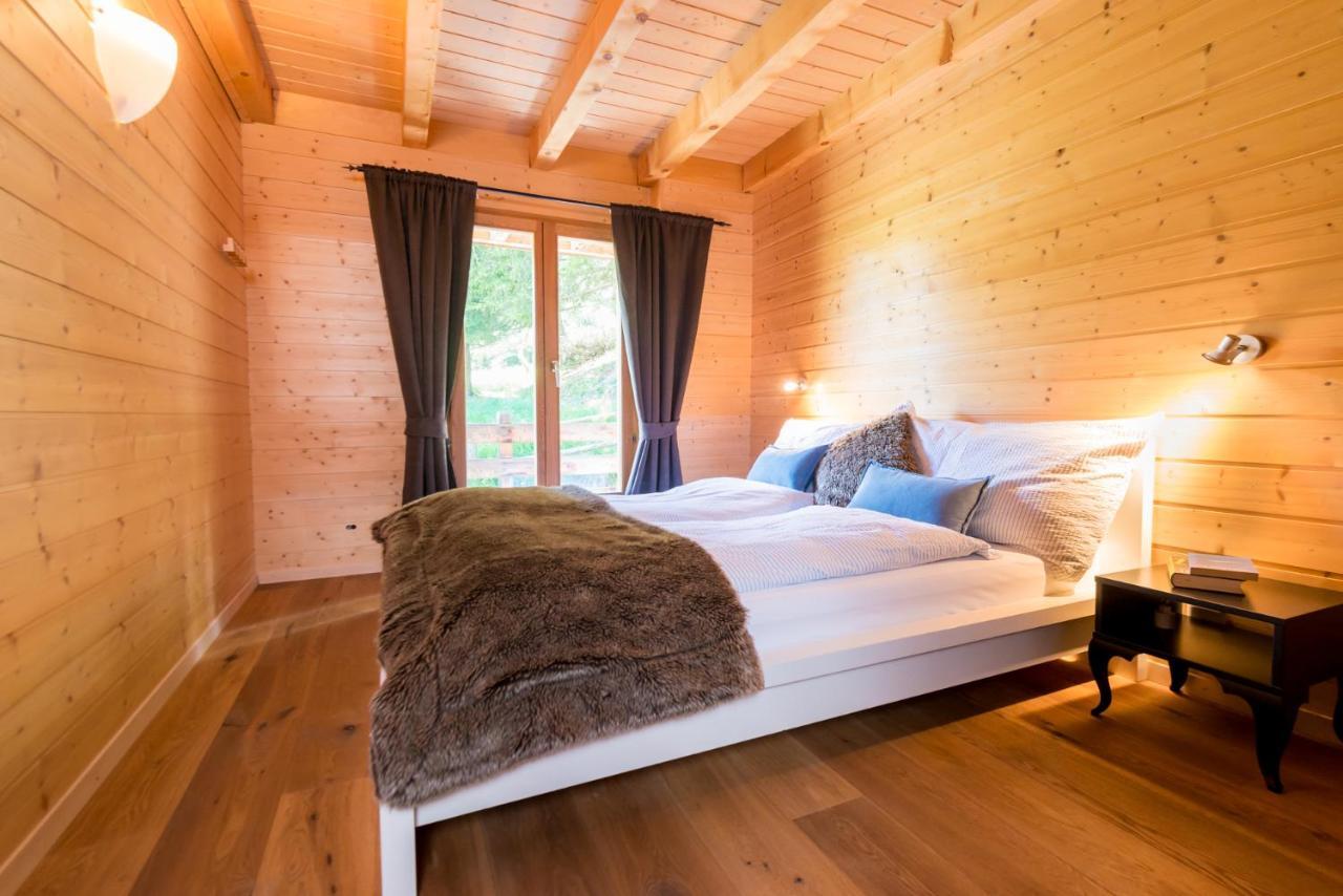 3-Schlafzimmer Chalet Eichhorn****, Saas Fee 1800M Villa Buitenkant foto