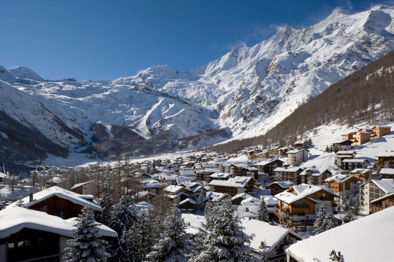 3-Schlafzimmer Chalet Eichhorn****, Saas Fee 1800M Villa Buitenkant foto